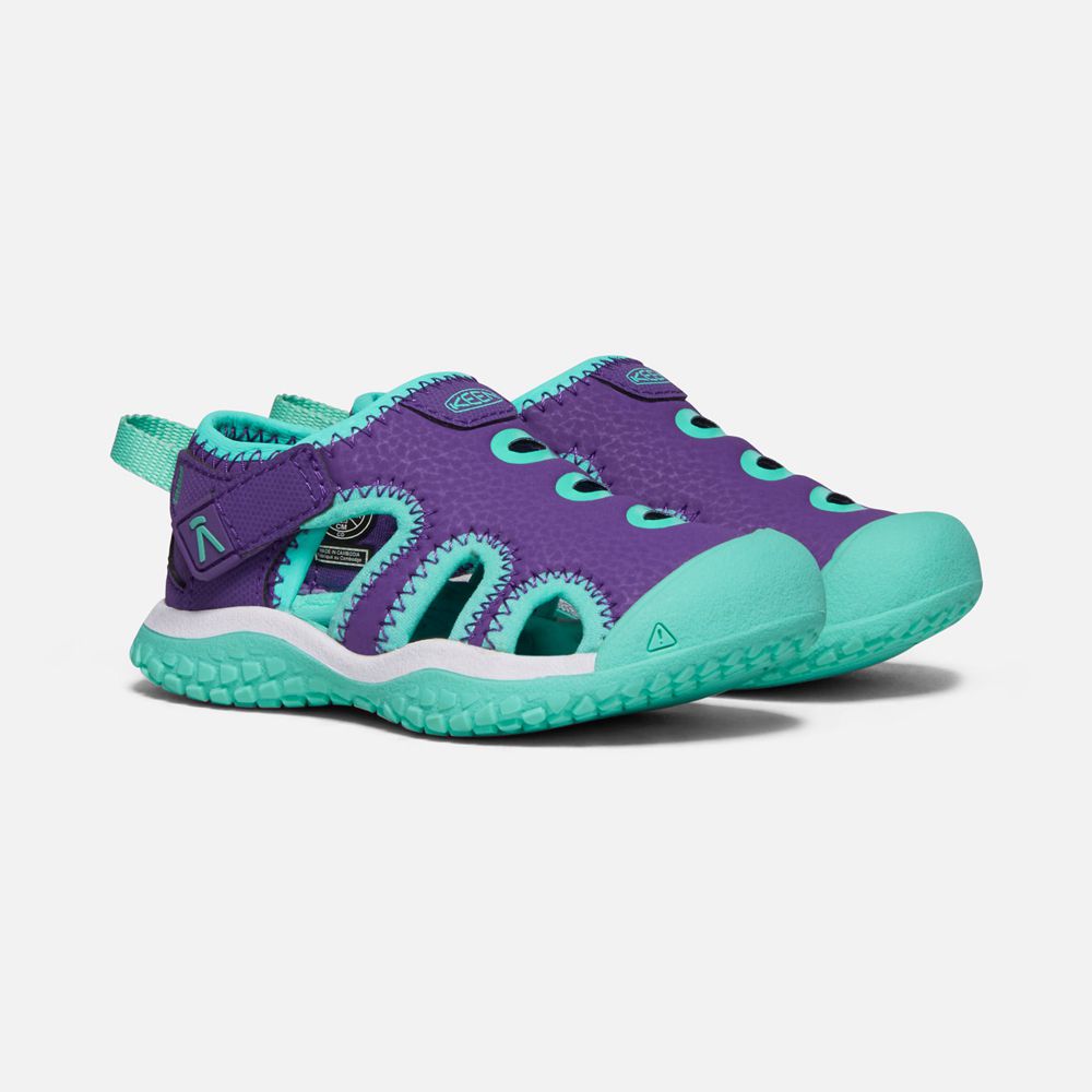 Sandales Keen Enfant Violette/Turquoise | Stingray | HRXJL-6197